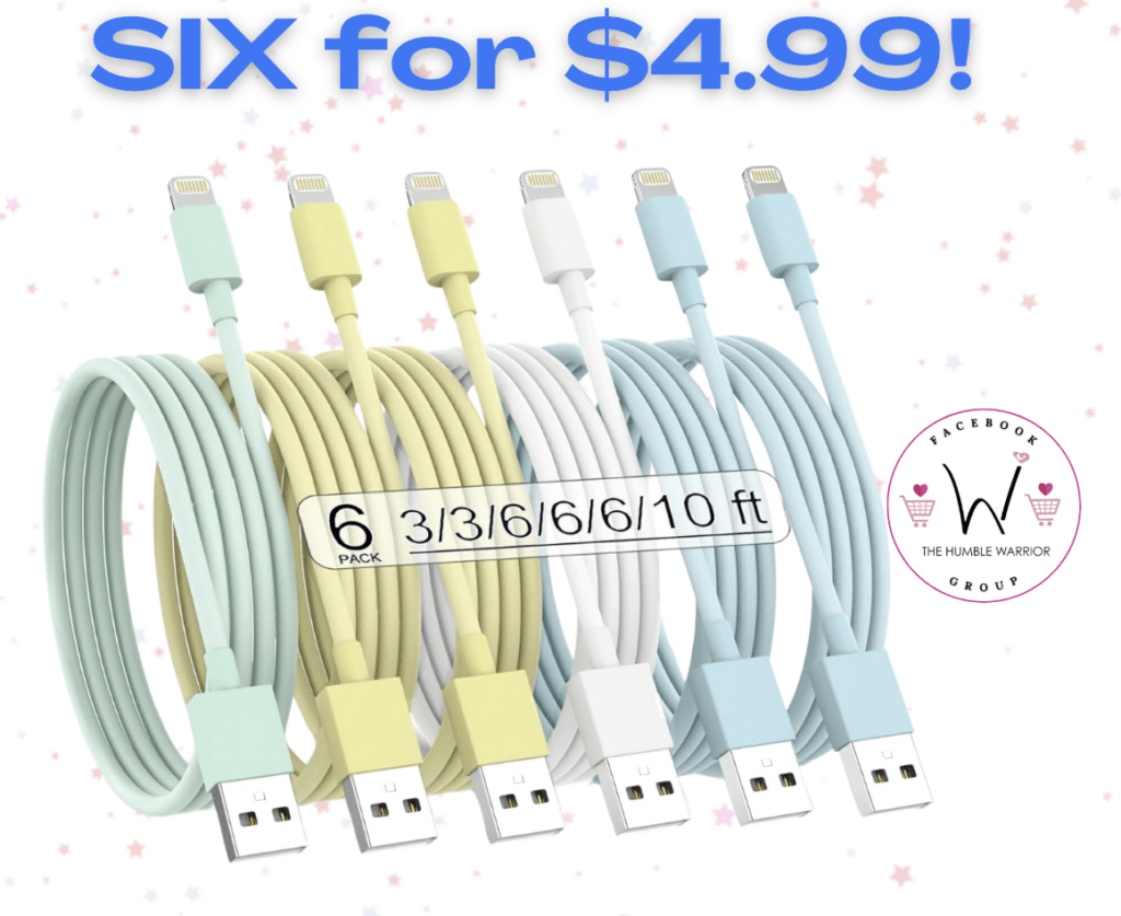 iPhone chargers!